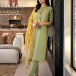 Riwayat Collection- Parrot Green