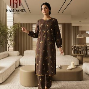 Mocha Checkered Co-Ord Set